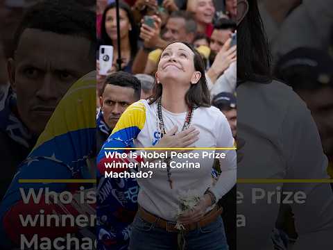 Who is Nobel Peace Prize winner Maria Corina Machado? | #ajshorts