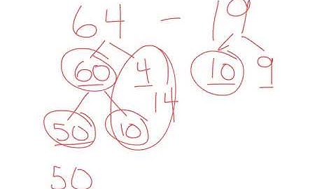 Breaking Up Both Numbers Subtraction - Branching
