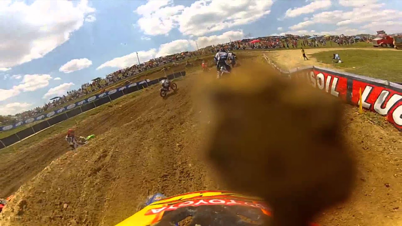 shapes paint GoPro HD: Davi Millsaps Moto 1 Lap 2012 Lucas Oil Pro Motocross Championship High Point