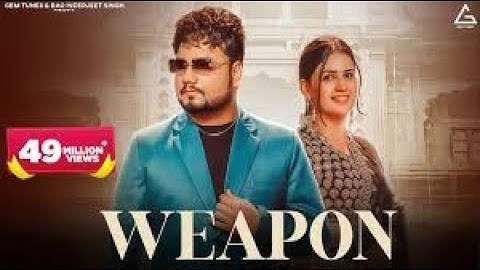 Weapon Official Video KD DESIROCK Pranjal Dahiya Komal Chaudhary Haryanvi Song 2024