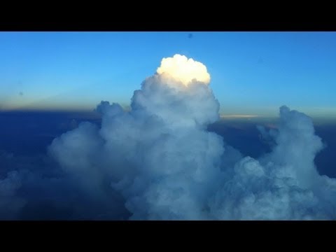 Video: An Airplane Pilot Photographed A Thunderstorm From Inside A Cloud - Alternative View