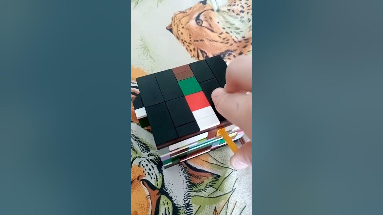 Новая головоломка с деталями техник - YouTube