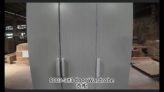 F541120 Wardrobe 8003-3# 3 衣柜 F541120 Wardrobe 8003-3# 3 衣柜