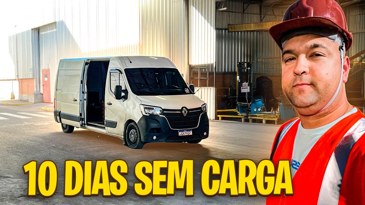 DEPOIS DE MUITA PROCURA CONSEGUI CARREGAR A RENAULT MASTER / FRACO DE CARGA PRA VAN E FIORINO