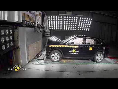 Euro NCAP Crash Test of Porsche Cayenne