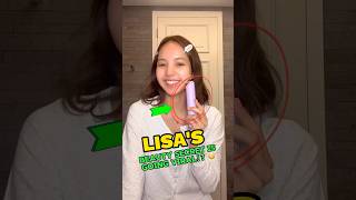 Lisa’s Beauty Secret Is Going Viral!!! 😳 #lisa #shorts #kpop