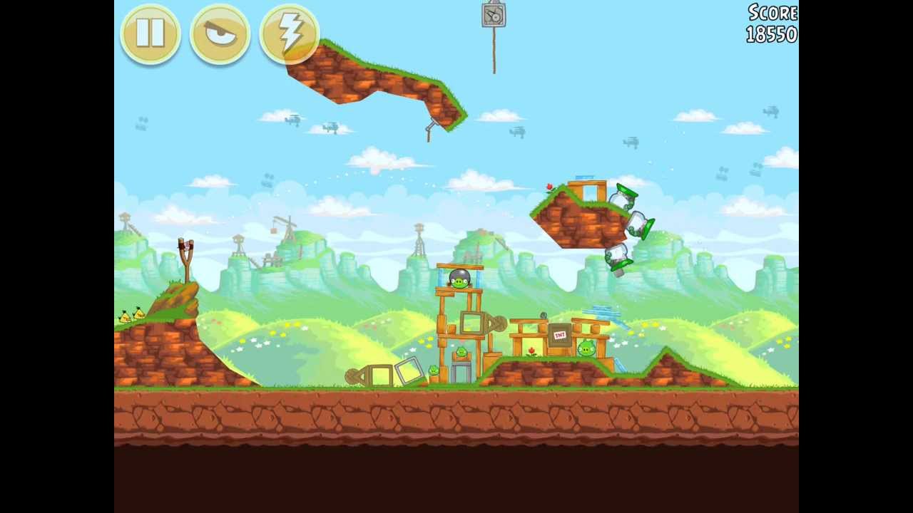 Angry Birds 23-8 Red's Mighty Feathers. 3 stars.