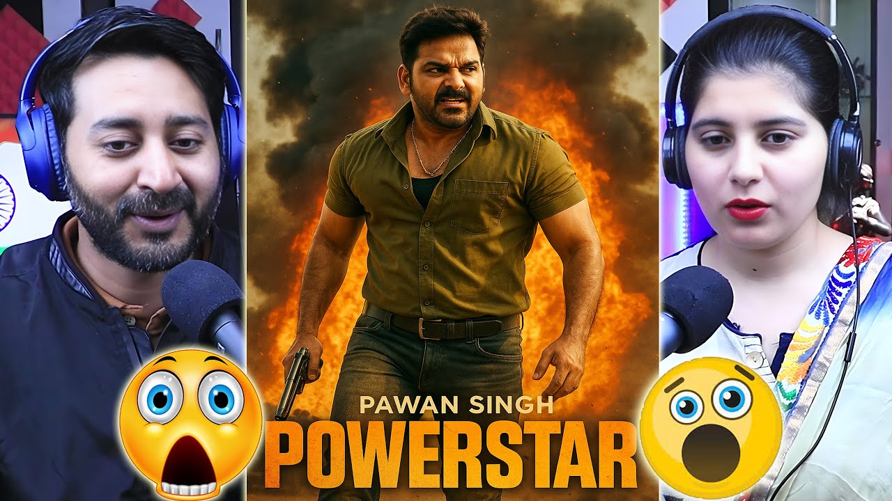Pawan Singh Powerstar Trailer Reaction | New Bhojpuri Movie 2025| Filmy Reaction 