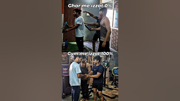 Gym me izzat vs ghar me izzat☠️