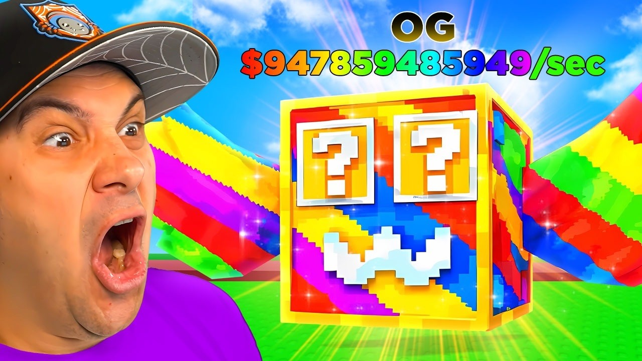 Starting Over as NOOB in Roblox Break a Lucky Block!!