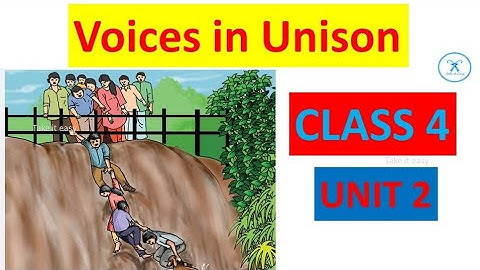 Class 4 English Unit 2 Voices in Unison  Kerala Syllabus New Textbook