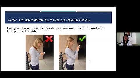 Ergonomic Tips for Work from Home and Home Learning