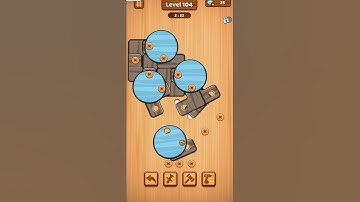 Nuts and Bolts: Screwing Puzzle LEVEL 104 #GPG #gaming #trending #shorts