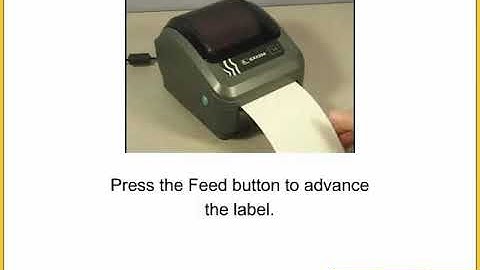 Printing a configuration report Zebra GK420d