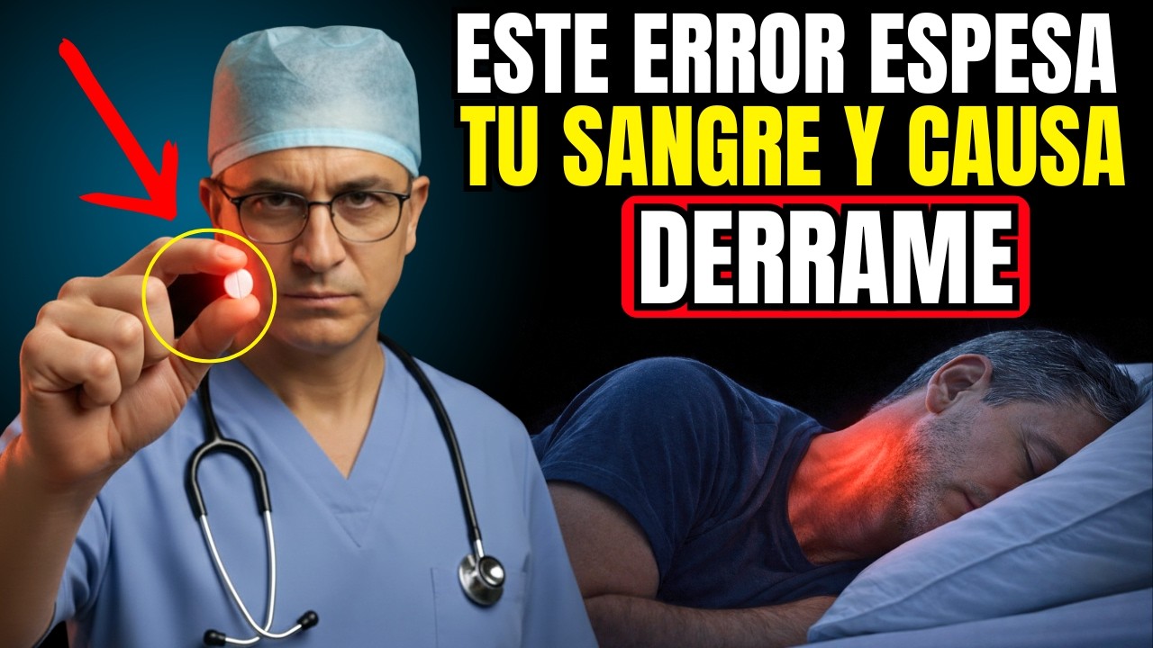 DERRAME CEREBRAL: El Error Nocturno que espesa la sangre y aumenta el riesgo mientras duermes