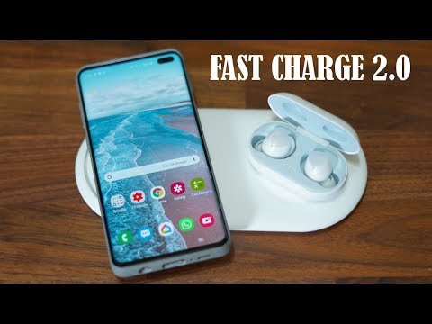 Official Samsung Wireless Charger Duo Pad for Galaxy S10 - Fast Charge 2.0 (12W)