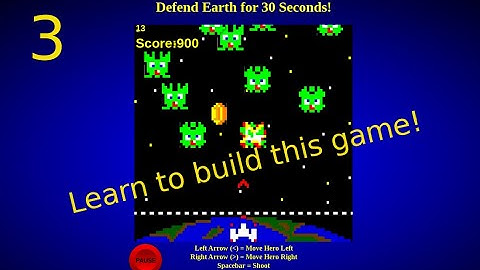 Introduction To Coding Web Games using HTML, CSS, and JavaScript - Part 3