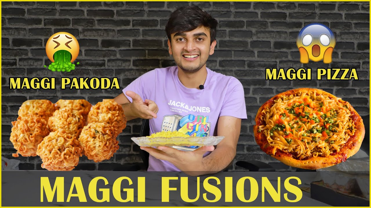 I Tried Weird Maggi Dishes🤮