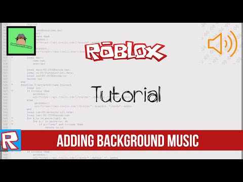 ROBLOX Tutorial - Adding background music