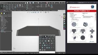 SolidWorks - CSWP Practice Problem: 12.5
