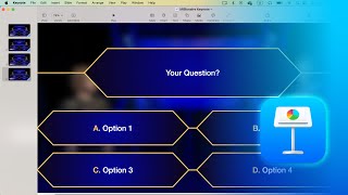 Who Wants to Be a Millionaire Free Template for Apple Keynote Tutorial and Free Download screenshot 3