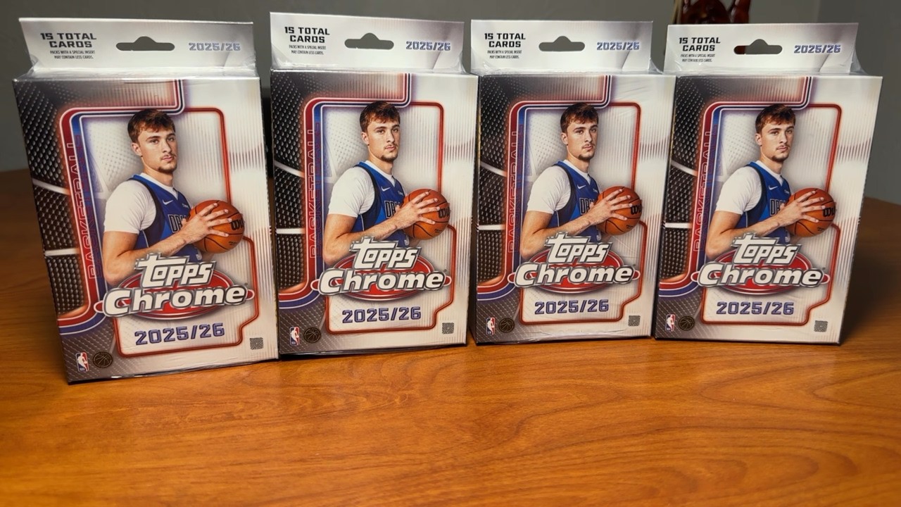My Last Four 2025 Topps Chrome Basketball Hanger Boxes!