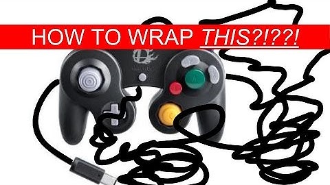 HOW TO PROPERLY WRAP A GAMECUBE CONTROLLER