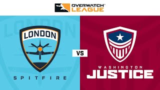 London Spitfire vs Washington Justice | Hosted by Washington Justice | Week 3 Day 2