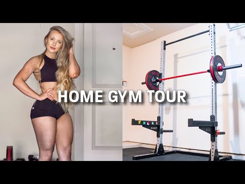 HOME GYM TOUR! Cost Breakdown + Exercise Demonstration