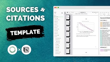 How to Organize Sources and Citations (PDFs + docs + tabs) | How to Use Notion