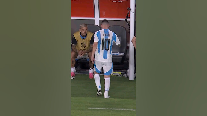 Messi huilt: hartverscheurende enkelblessure dwingt hem de finale van de Copa America (Argentinië vs. Colombia) te missen