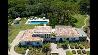 Villa Parasol: St Tropez villa for rent in Pampelonne walking distance to beach #propertyvideo