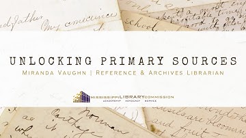 Unlocking Primary Sources