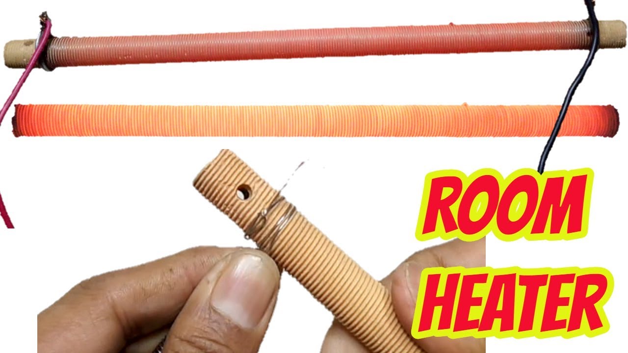 how to make , room heater , Simple homemade room heater YouTube