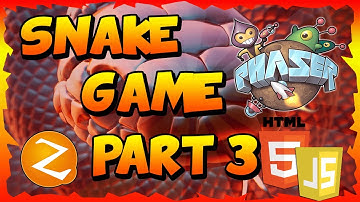 Como crear juego Snake Game Parte 3 (Culebrita) PhaserJS* JavaScript* HTML5*