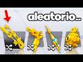 Rivals pero, la RULETA ALEATORIA decide mis ARMAS! Roblox