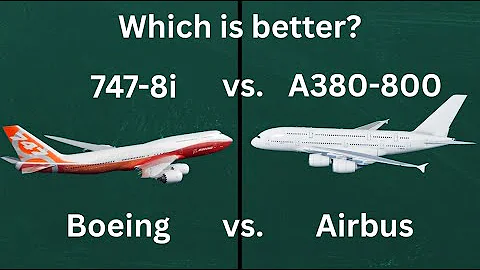 Boeing 747-8i vs Airbus A380-800:  The Battle of the Giants