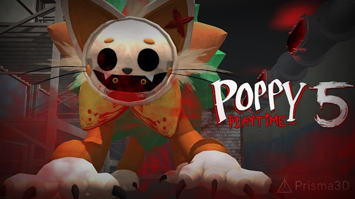 Poppy playtime chapter 5 - Catree's Jumpscare prisma 3D animation video