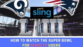 Sling TV Help: How to Watch SUPER BOWL if you have Sling TV screenshot 4