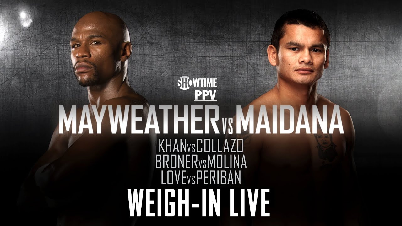 VIVO: El Chino Maidana va por la epopeya frente a Floyd Mayweather