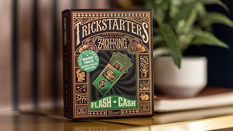 TrickStarters Flash Cash by Zach King & theory11 @dynamitemagicshop