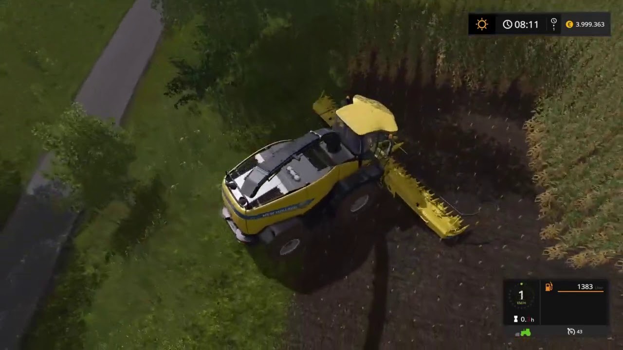 LS17 timeplayse Mais Ernte auf der Lossberg Map