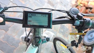 Sw900 Ebike Display How to reset odometer in Ebike LCD Display