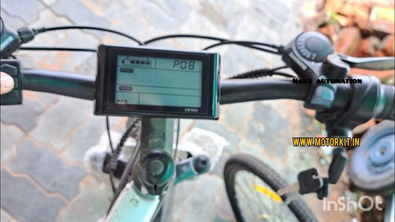 Sw900 ebike display how to reset odometer in ebike lcd display youtube