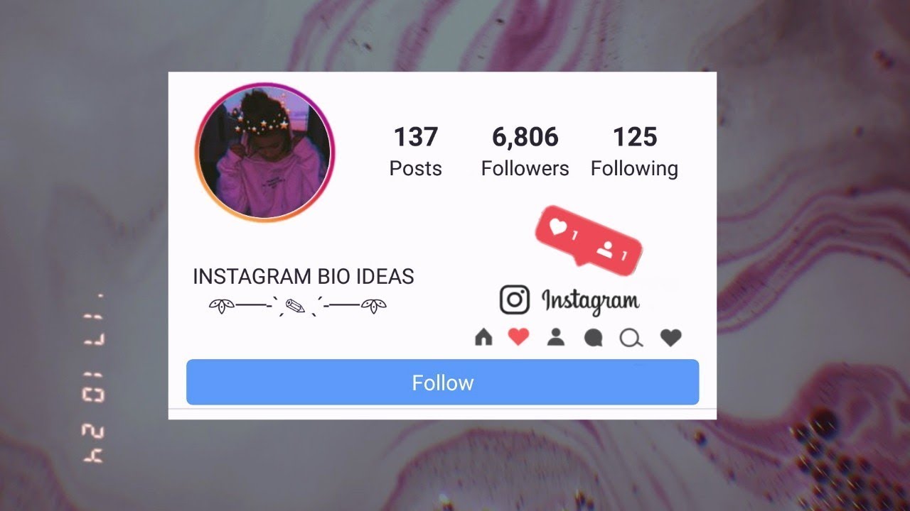 30 Aesthetic Instagram Bio Ideas Youtube