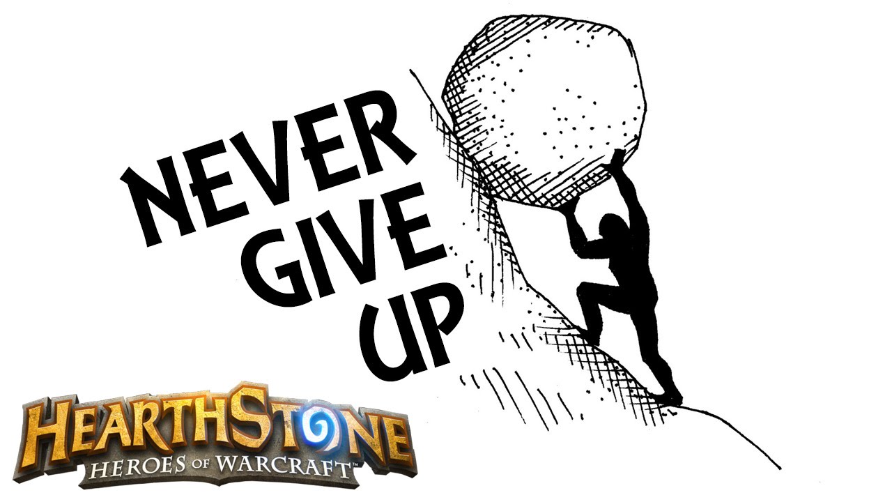 [Hearthstone] Never Give Up - YouTube