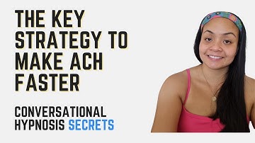 The Key Strategy to Make Conversational Hypnosis Faster