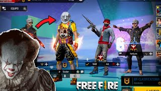 Me HAGO PASAR por IT el Payaso en ESCUADRAS RANDOM? *llora* | Free Fire