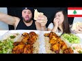 MIDDLE EASTERN MUKBANG KEBAB SKEWERS w/ @AriesLife