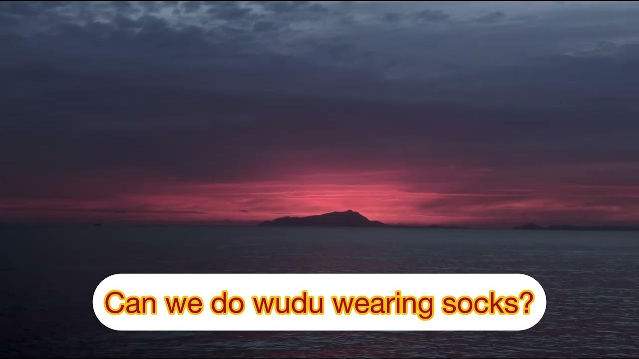 Can we do wudu while wearing socks? Dr Zakir Naik islam drzakirnaik 